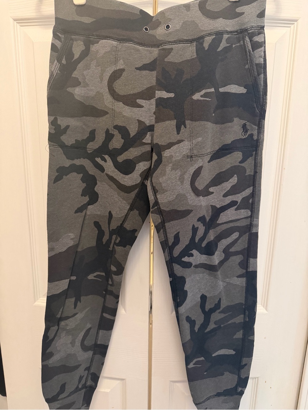 Men's Polo Ralph Lauren Grey Camo Jogger Pants
